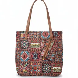loyal Women Multicolor Tote-picture-17