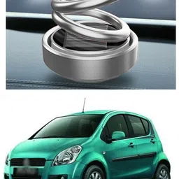 pecunia Solar Energy Rotating Car Perfume with Long Lasting Organic Fragrance, Feel-Good Premium Car Air freshener C170 Solar Car Perfume Air Freshner Car Fragrance Double Ring Rotating Car Aromatherapy Home Office Decoration Perfume Diffuser A170 Air Purifier-picture-11