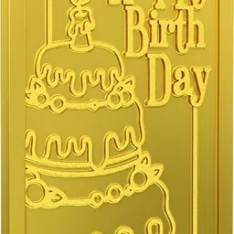 aspect bullion & refinery Happy Birthday - D5 HB-D5-005 24 (999) K 8 g Gold Bar-picture-11