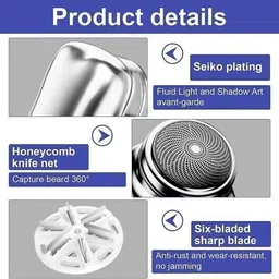 PIXEL Reachargeble shaver for Mens TT_195 Shaver For Men image 4