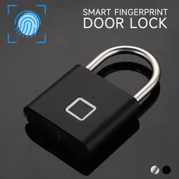 GRANTHI ENTERPRISE Keyless Rechargeable Fingerprint Padlock Rechargeable Keyless Anti-theft Security Smart Door Lock-picture-41