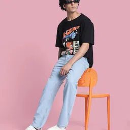 bene kleed Men Relaxed Fit Mid Rise Blue Jeans image 5