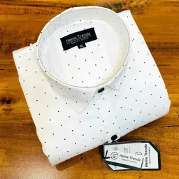 hems trends Men Regular Fit Printed Spread Collar Casual Shirt image 1