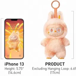 bugga enterprises cute mystry super labubu doll for boys and girls - 17 cm image 4