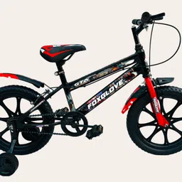 foxglove GTA 16 INCH RED BLACK MAGWHEEL TUBELESS TYRE CYCLE FOR AGE 4 TO 7 YRS 90% FITTED 16 T (inch) Road Cycle-picture-21
