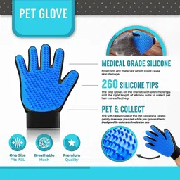 foodie puppies Pet Grooming Combo - Nail Clipper, Hand Glove, & 3 Pcs Toothbrushes (Combo of 3) Scissor Nail Clipper image 2