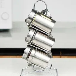 halo nation Salt & Pepper Set Stainless Steel, Glass image 4