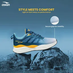 asian Navigator-03 Men’s Running Shoes | Stylish Sports Shoes for Gym & Walking Running Shoes For Men image 2
