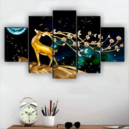 sndart Modern Art Deer Wall Decoraion Gift Items For Home Decor-picture-38