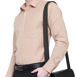 skynext Black Men Sling Bag Trendy sling bag image 4