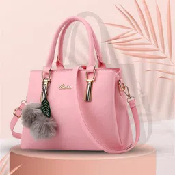 Women Pink Messenger Bag-image-7