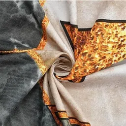 loxica Microfiber King Fitted (Elastic) 220 TC Printed Bedsheet image 4