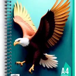 nrp VIDYAVEER Spiral A4 Notebook Unruled 260 Pages-picture-34