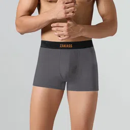 zakass Pack of 4 Solid Men Trunk image 2