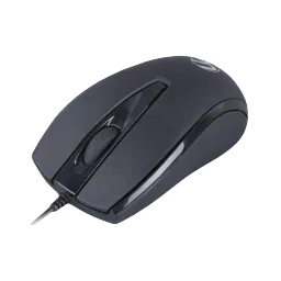 LAPCARE L-70 Plus Wired Optical Mouse (1200 DPI, Ambidextrous Design, Black) image 4