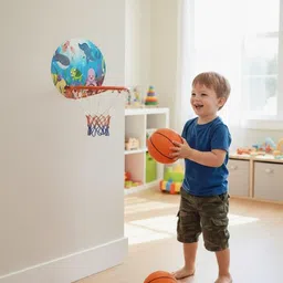 hk sports Aquatic Round Basketball ring set Indoor Outdoor Basket Ball hoop Basketboard Basketball Ring image 3