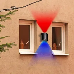 skyfire Uplight Wall Lamp With Bulb image 2