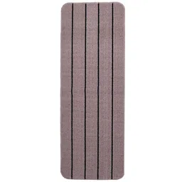 saral home Brown Polyester 47 x 18 Inches Machine Made Floor Runner image 2