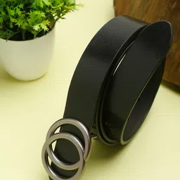 Women Casual Black Genuine Leather Belt-image-55