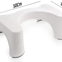 tgopit Comfortable Non-Slip Squatting Toilet Bathroom Seat Foot Rest Stool Potty Box image 5