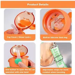 arizuul Cute Rabbit 580 ml Water Bottle image 4