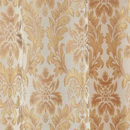 diara homes 153 cm (5 ft) Window Jacquard Room Darkening Curtain (Pack Of 2) image 5