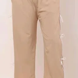 udariya fashion store Women Solid Grey Track Pants image 1