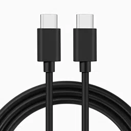 Skinkart USB Type C Cable 3 A 2 m OEM 2 Meter Type-C to Type-C Fast Charging Cable | Compatible with Galaxy S24 Ultra, S23, S22, A55, M14, M14 5G | Black-picture-10