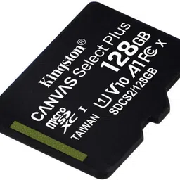 KINGSTON Canvas Select Plus 128GB microSD Card Class 10 UHS-I speeds up to 100MB/s with Adapter (SDCS2/32GBIN) UHS-I 128 GB MicroSD Card Class 10 100 MB/sMemory Card Compatible with Camera, Computer, Mobile, Tablet image 3