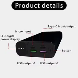 ocean mate 30000 mAh 22.5 W With MagSafe Ultra Compact Pocket Size Power Bank image 3