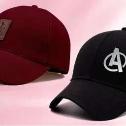 classymessi Checkered, Self Design, Solid Sports/Regular Cap-picture-33
