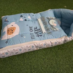 godadiwala Baby Sleeping Bag 3in1 Cotton Comfortable For New Born Baby Carry Bag 0-12 Month Sleeping Bag image 2