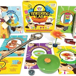 genius box 5 in 1 Learning Kit for Children Age 8+ : Tinkering Lab Educational Activity Kit image 2