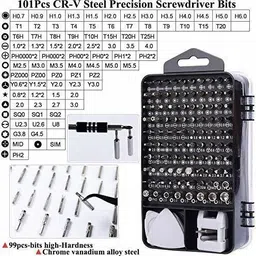 miloni usa 115 in1 Tool set, Screw driver Set for Mobile, Computer, Laptop repairing Combination Screwdriver Set image 2