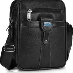 blenzo Black Men & Women Sling Bag Premium Cross Body Sling bag for Office, Cash, Business Collection, Multipurpose-picture-31