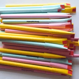 swarnalekha 40 Handmade Eco-Friendly Paper Pen, Plantable Seed Blue ink Pen Set (Pack of 40) Ball Pen-picture-11