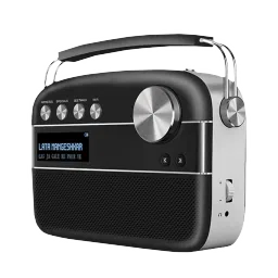 SAREGAMA Carvaan 10W Portable Bluetooth Speaker (5000 Pre Loaded Songs, 2.0 Channel, Classic Black) image 3