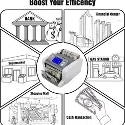 ELCONS single cis mix value Note Counting Machine image 5