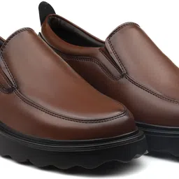 yuvrato baxi Men Faux Leather, Tan Casual Formal Moccasion Office Wear And Party Wear Shoes Loafers For Men image 2