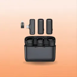 frony J13 Wireless Microphone, Noise Reduction Lapel Mic For Vlogging and YouTubeX326 Microphone-picture-32