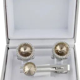 TIEPIN Metal Cufflink & Tie Pin Set-picture-13