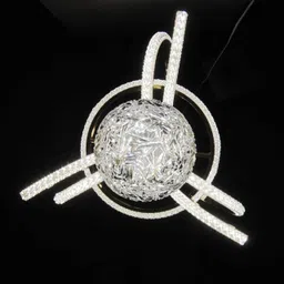 seetastic Luxury Curve Hanging Light Jhummer Ceiling Light Ceiling Lamp image 4