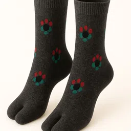 rapid garments Women Solid Mid-Calf/Crew image 4