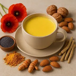 ikomkar Nindra Ayurvedic Sleep Supplement with Plant-Based Magnesium–Herbal Bedtime image 4