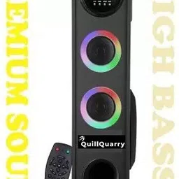 QuillQuarry Ring-0004 Premium bass multimedia speaker 120 W Bluetooth Tower Speaker image 3