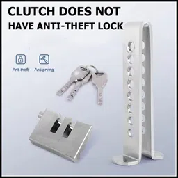 monolive Stainless Steel Universal 8 Holes Anti Prying Clutch Lock For Vehciles-226 Universal 8 Holes Wheel Anti-Theft Clutch Lock For Car-226 Wheel Lock image 5
