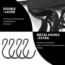 serplex Motorcycle Cargo Net for Luggage Vehicle Cargo Net image 3