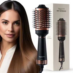 MakeMeeBold Hot Air Brush for Women | Dryer, Straightener and Volumizer Hair Dryer-picture-43