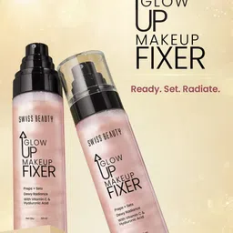 swiss beauty Glow Up Makeup Fixer Primer - 100 ml image 2
