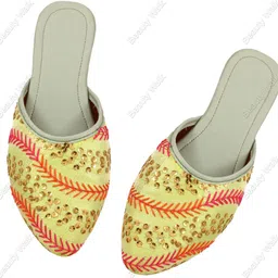 miss beauty Ethnic Mule For Women image 1